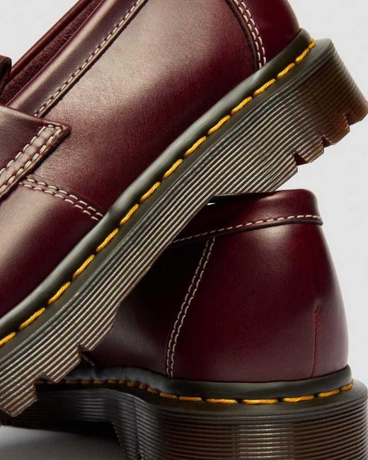 Dr. Martens Brown Adrian Orleans Leather Tassel Loafers for men