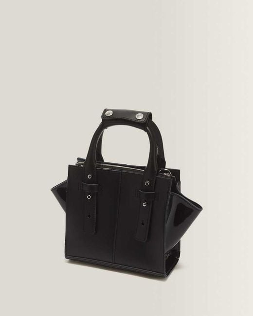 Dr. Martens Black Small Leather Tote Bag