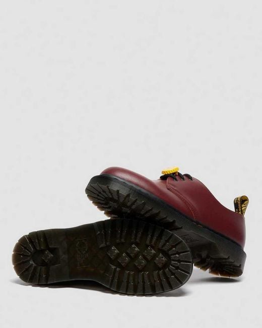 Dr. Martens Red Smooth Leather 1461 Palace Shoes for men