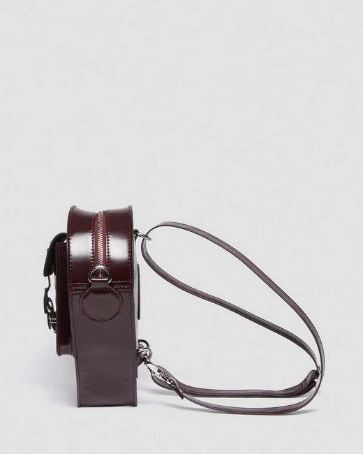 Dr. Martens Brown Vegan Heart Shaped Bag
