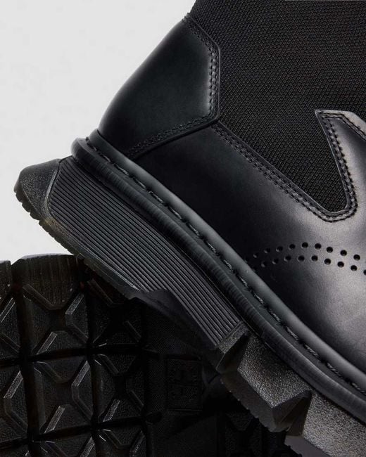 Dr. Martens Leder 14Xx Qubist Stiefel Mit Reissverschluss in Black für Herren