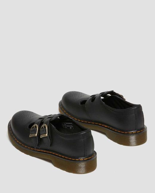 Dr. Martens Black Youth 8065 Mary Jane Shoes for men