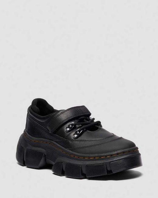Dr. Martens Black Dmxl Mary Jane Leather Shoes