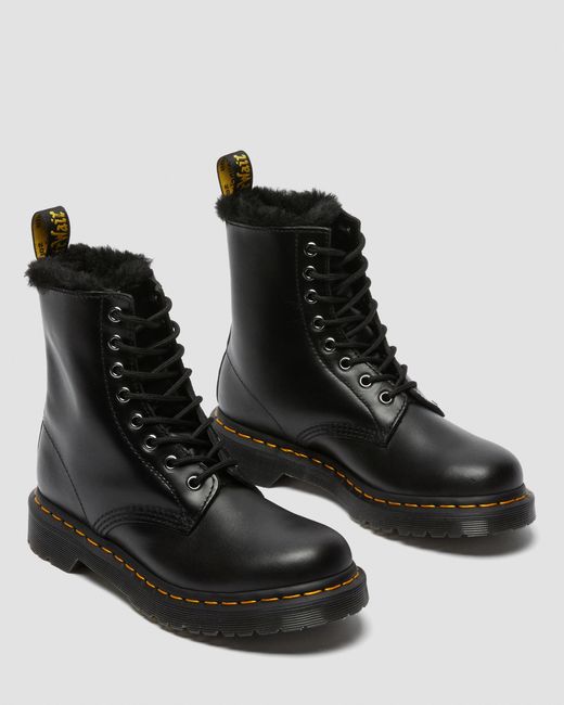 Pelle 1460 serena stivali di Dr. Martens in Black