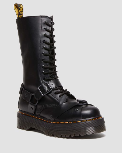 Boots montantes plateformes 1914 harness Dr. Martens pour homme en coloris  Noir | Lyst