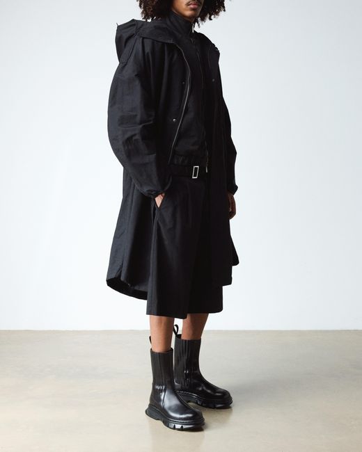 Dr. Martens Men's Black Waxy Leather 14Xx Qubist Chelsea Boots