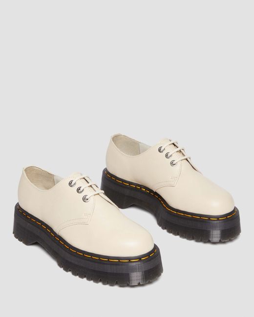 Dr. Martens White 1461 Ii Pisa Leather Platform Shoes for men