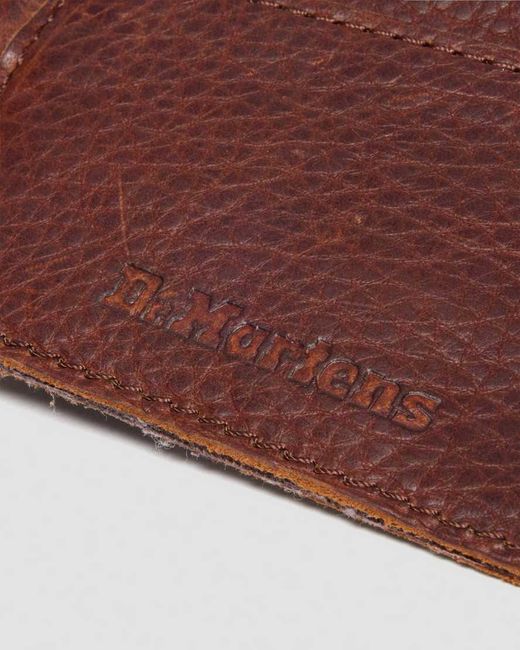 Dr. Martens Brown Ambassador Leather Cardholder Keyring