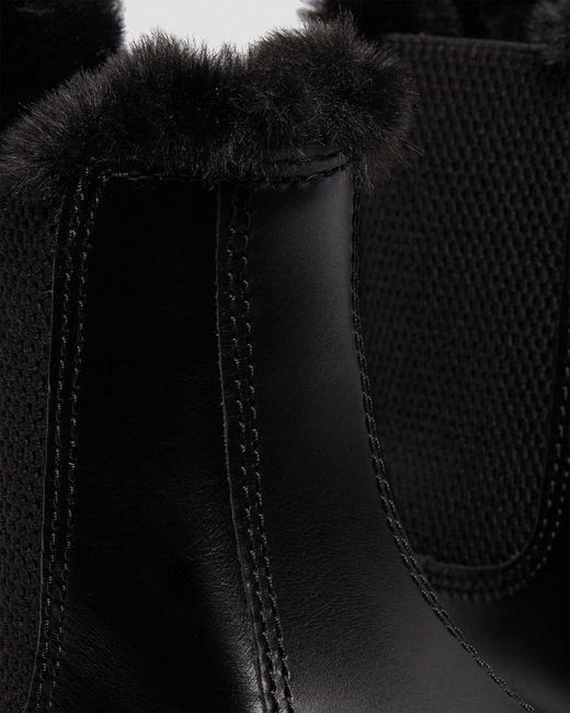 Dr. Martens Multicolor 2976 Leonore Faux Fur Lined Chelsea Boots
