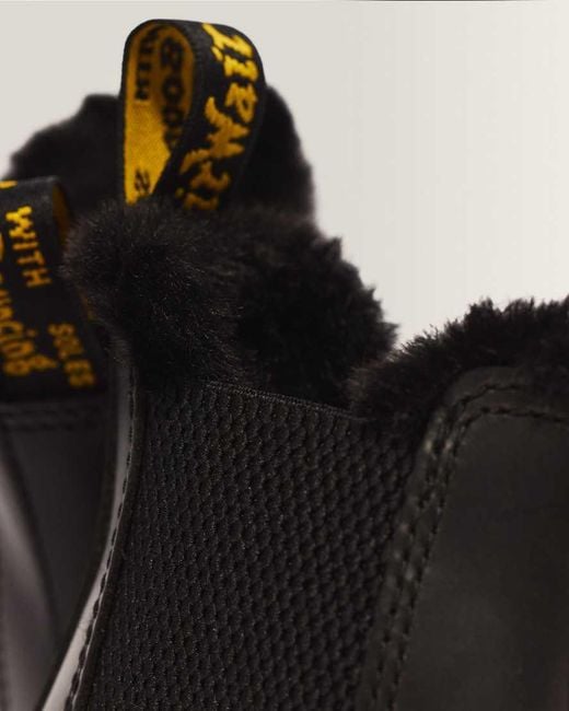Dr. Martens Multicolor 2976 Leonore Faux Fur Lined Chelsea Boots