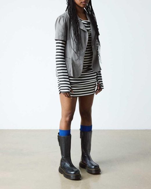 Dr. Martens Black Buzz Hi