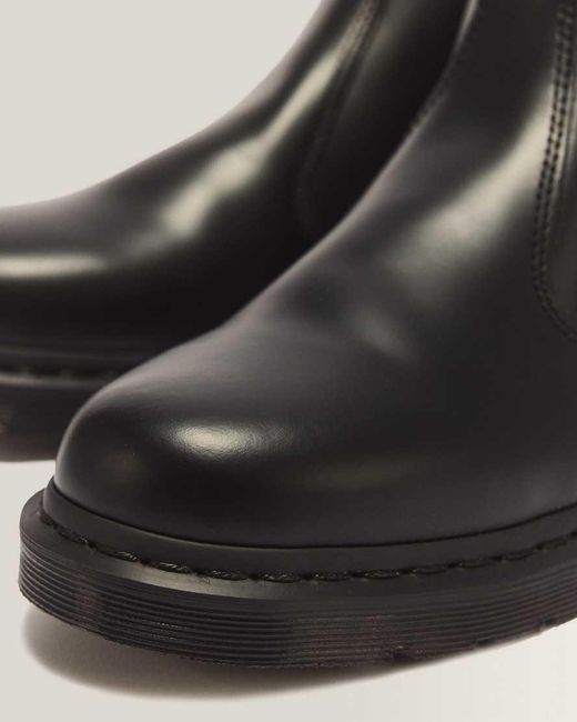 Dr. Martens Black 2976 Mono Smooth Leather Chelsea Boots