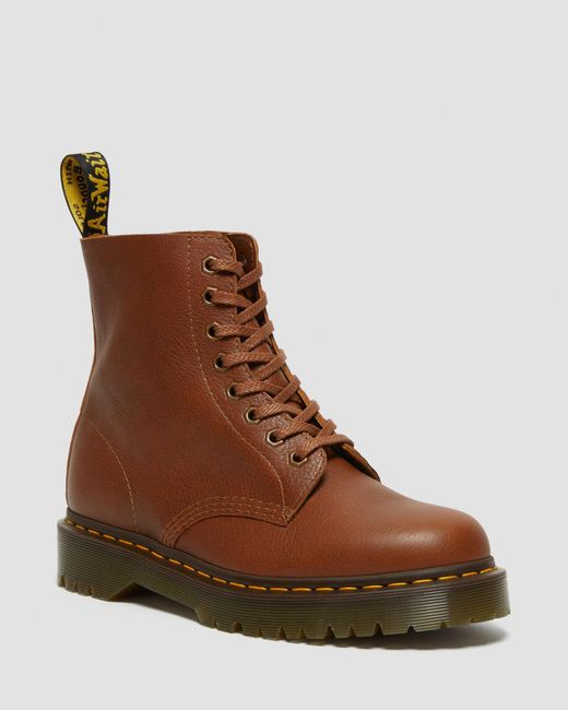 Bottes 1460 pascal bex en cuir brun Dr. Martens en coloris Marron