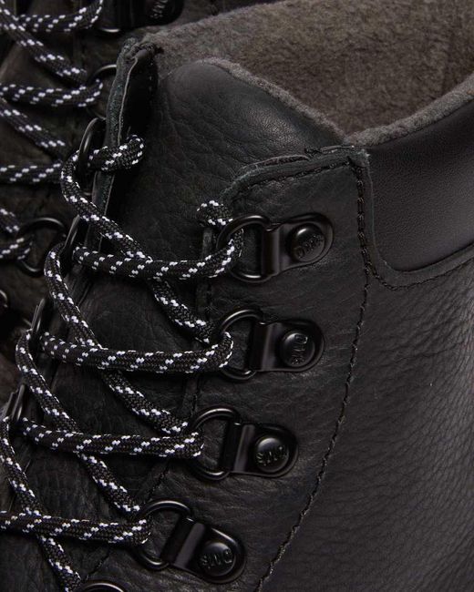 Dr. Martens Black Leather 939 Padded Collar Ankle Boots for men