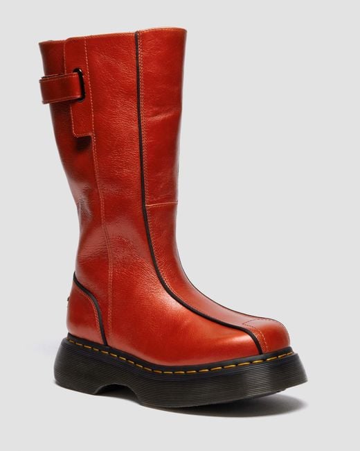 Dr. Martens Red Buzz Hi
