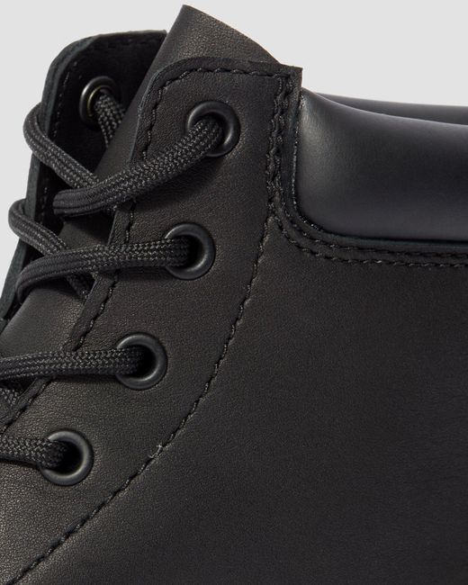 Dr. Martens 939 Ben Leren Veterlaarzen in het Black voor heren