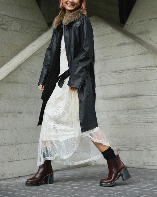 Dr martens met hak cheap