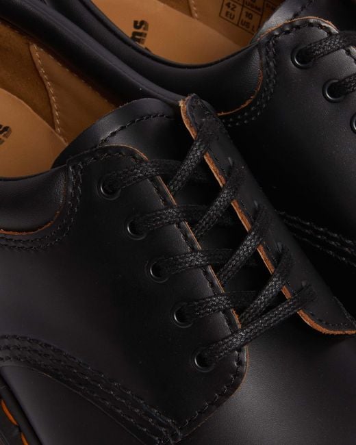 Dr. Martens Black 8053 Vintage Smooth Leather Oxford Shoes