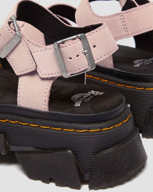サンダル・ミュール Dr. Martens Mattison 2 Strap sandals Mattison 2 Strap sandals in Powder Pink | Dr. Martens