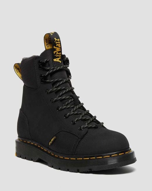 Dr. Martens Black 1460 Trinity Waterproof Slip Resistant Boots for men