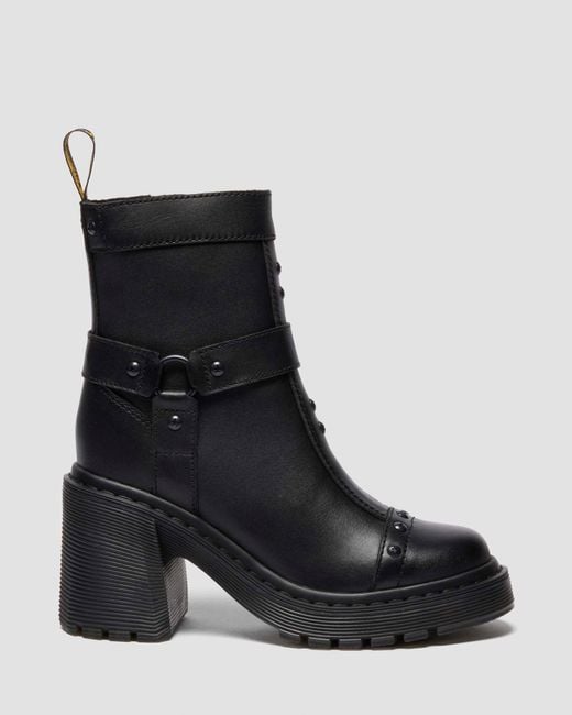 Dr. Martens Black Spence Harness Chelsea Boot