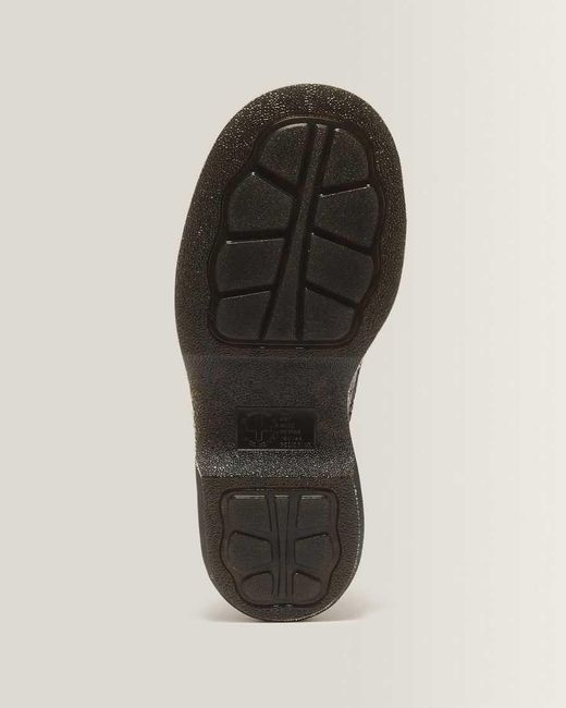 Dr. Martens Black Buzz 5 Eye Croc Emboss Leather Shoes