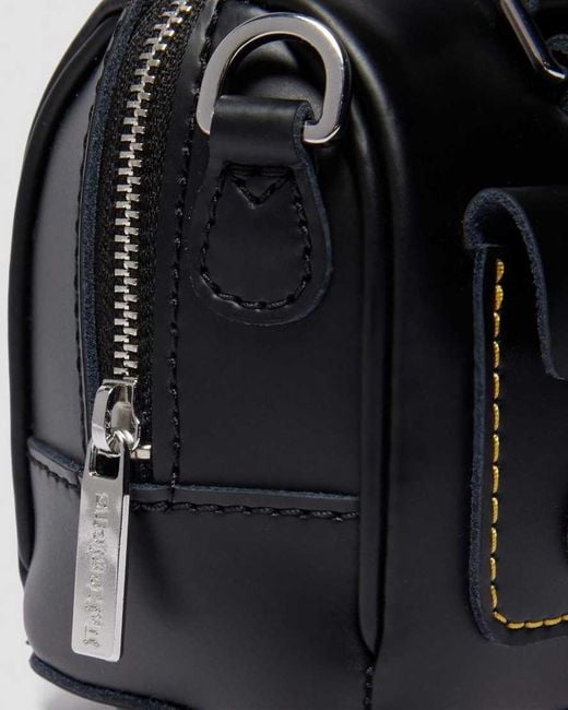 Dr. Martens Black Mini Top Handle Ledertasche