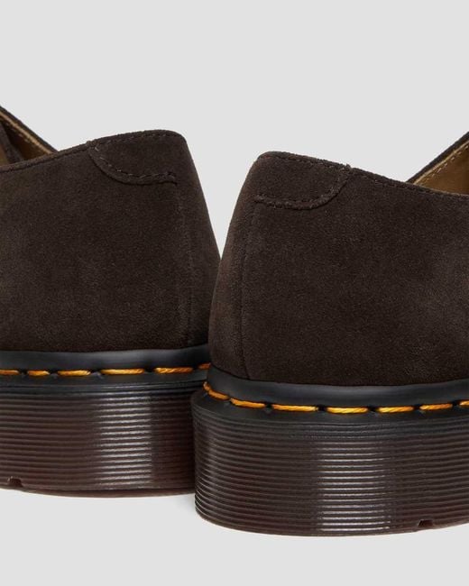 Dr. Martens Brown 2046 Suede Shoes for men