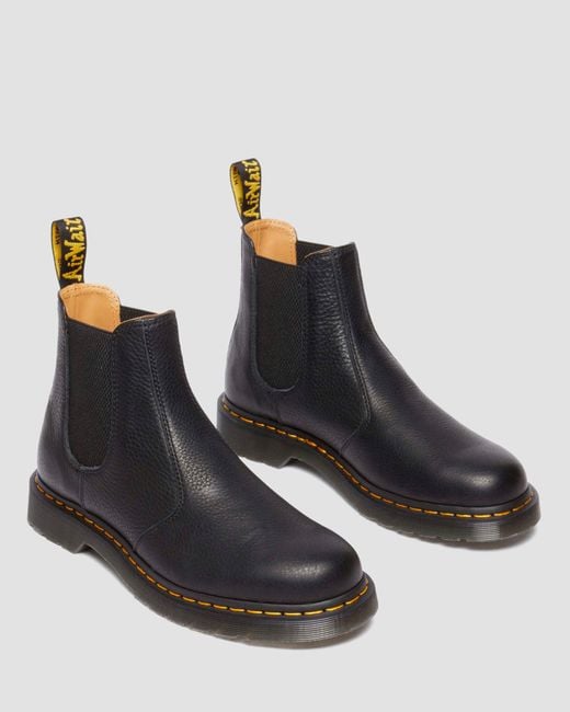 Dr. Martens Black 2976 Leather Chelsea Boots