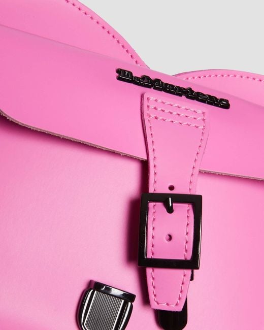 Dr. Martens Leather Heart Shaped Bag Pink | Lyst