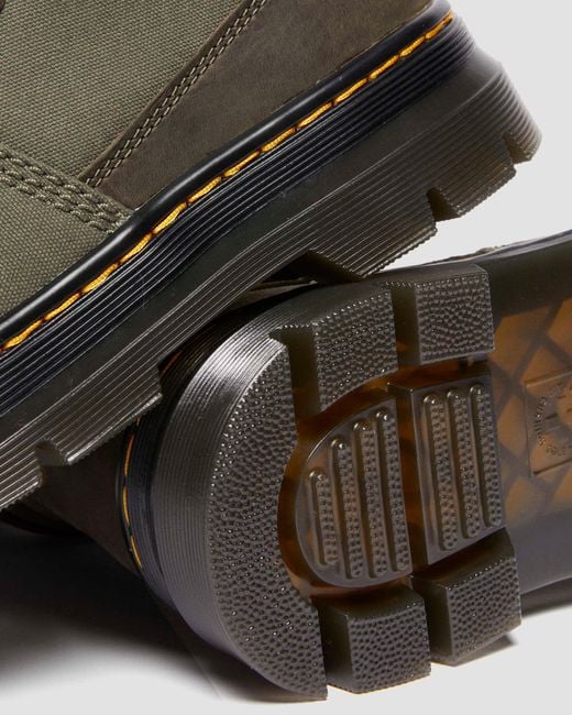 Stivali utility combs tech li di Dr. Martens in Brown da Uomo