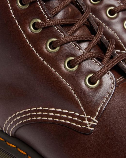 Ante botas 1460 serena de piel con forro sintético Dr. Martens de color Brown