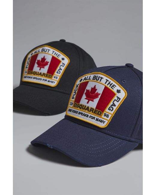 dsquared blue hat
