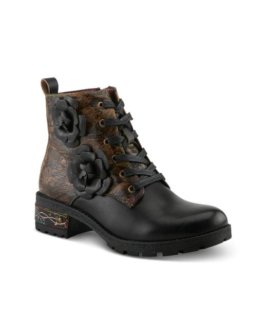 L'ARTISTE Black Martinela Bootie