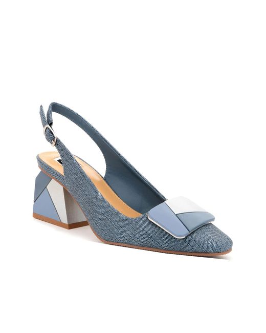 Ninety Union Blue Sally Pump