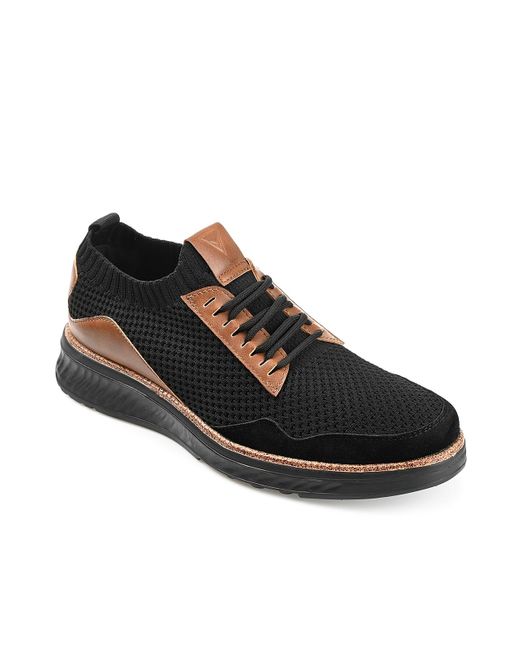 Vance Co. Leather Julius Derby Shoe in Black for Men | Lyst