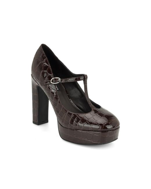 Nine West Black Daphni Platform Pump