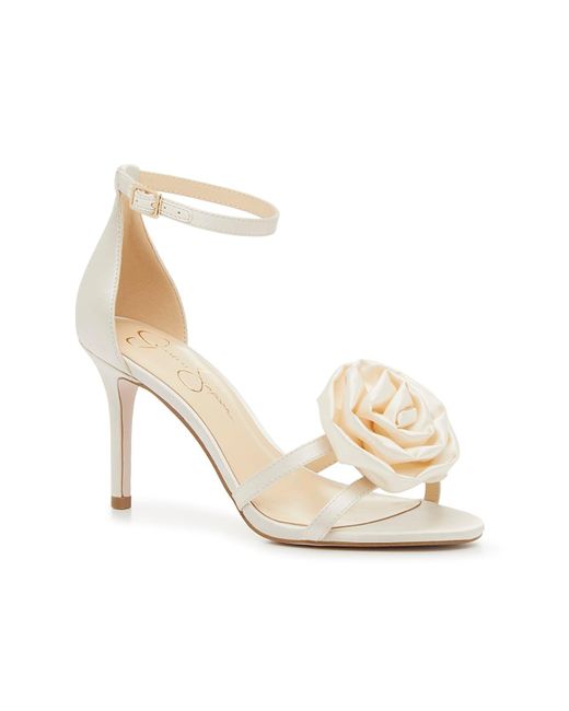 Jessica Simpson White Torny Sandal