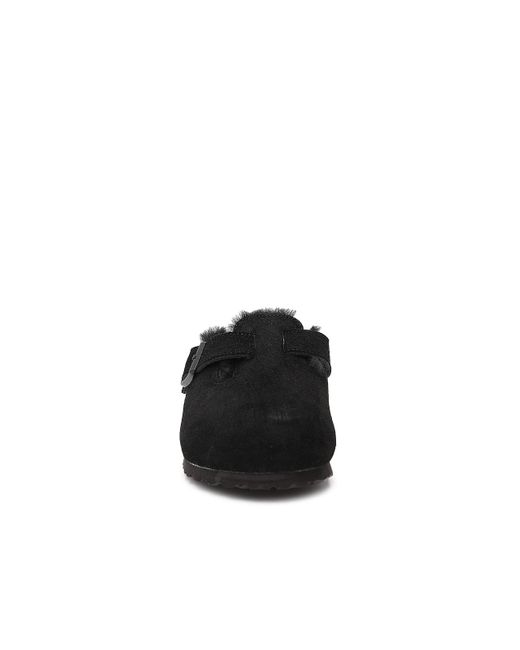 boston shearling lined clog