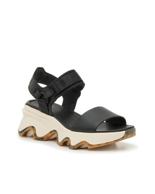 Sorel Black Kinetic Impact High Sandal