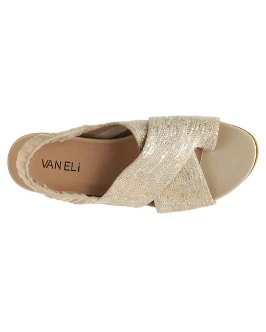 vaneli hendra wedge sandal