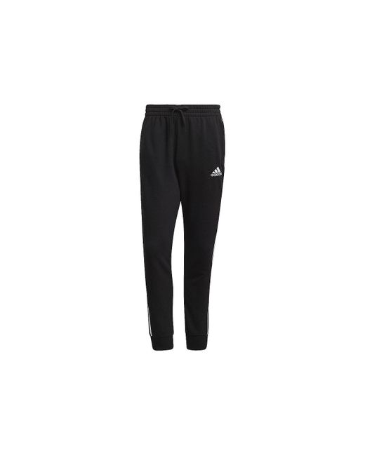 essentials french terry tapered cuff logo pants
