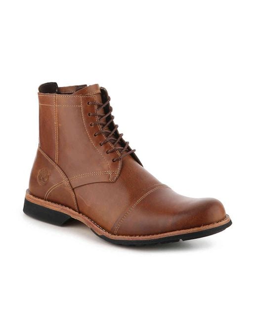 Timberland Brown Earthkeepers 6in Zip Boot for men