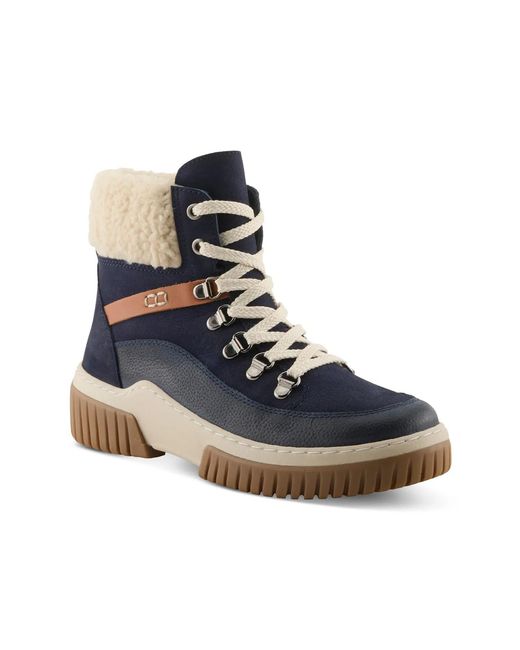 Spring Step Blue Winterlyn Bootie