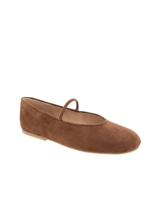 BCBGeneration Brown Marzi Mary Jane Flat