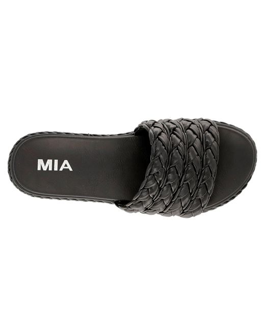 MIA Black Bri Platform Sandal