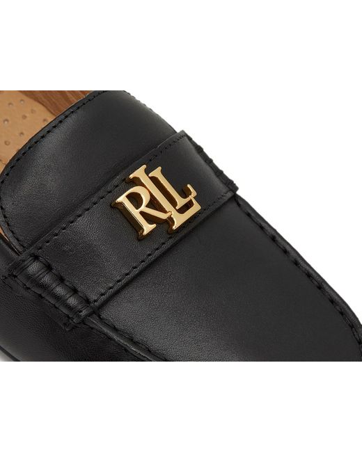 Lauren by Ralph Lauren Black Barnsbury Driving Loafer