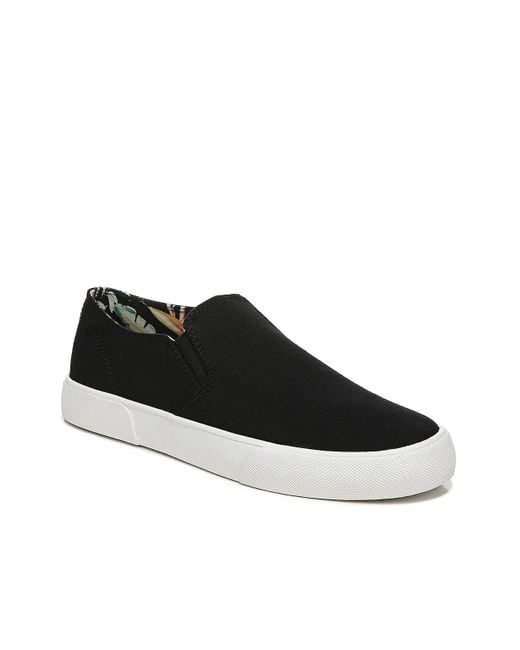 Vionic Canvas Groove Slip-on Sneaker in Black | Lyst
