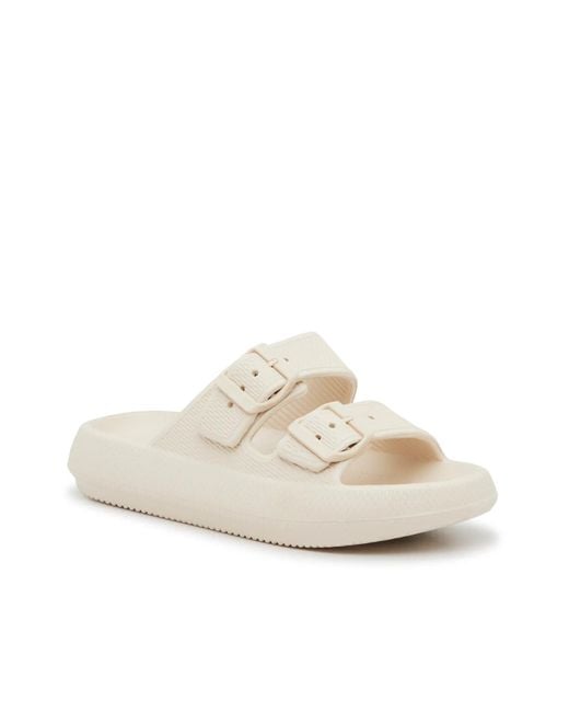 Mix No 6 White Mix No. Sianey Slide Sandal