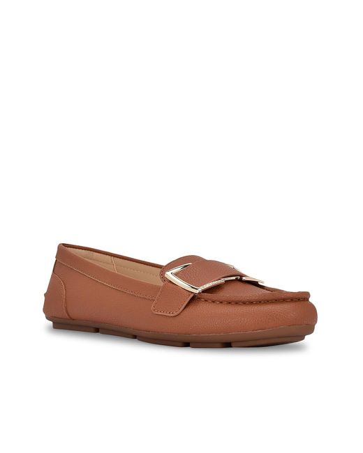 Calvin Klein Lydia Loafer in Brown Lyst